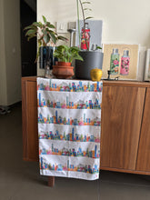 Load image into Gallery viewer, Tea Towel &quot;HK Colorful Skyline&quot; TT46
