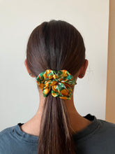 Load image into Gallery viewer, Silk Scrunchies &quot;CNY oranges&quot; SS28
