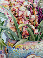 Load image into Gallery viewer, Cushion Cover &quot;Cymbidiums&quot; C44
