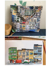 Load image into Gallery viewer, Tote Bag &quot;Hong Kong Buildings&quot; TB10
