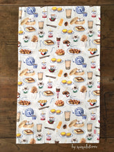 Load image into Gallery viewer, Tea Towel &quot;Hong Kong Snacks&quot; TT13
