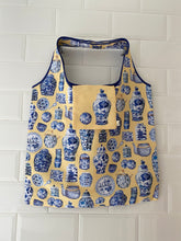 Load image into Gallery viewer, Shopping Bag &quot;Chinese Porcelain Yellow&quot; SB06Y
