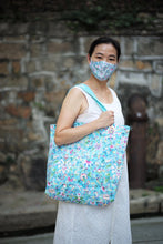 Load image into Gallery viewer, Tote Bag &quot;Chinese Floral&quot; TB04
