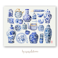 Load image into Gallery viewer, Placemat &quot;Chinese Porcelain&quot;
