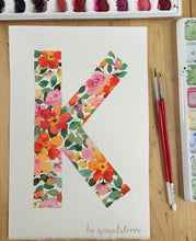 Load image into Gallery viewer, Class &quot;Floral Alphabet&quot;
