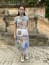 Load image into Gallery viewer, Apron &quot;Hong Kong Buildings&quot; A10
